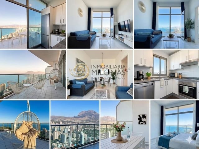 1 makuuhuone Kattohuoneisto myytävänä paikassa Rincón Alto, Benidorm mukana uima-altaan 
autotalli - 399 900 € (Ref: 9813346)