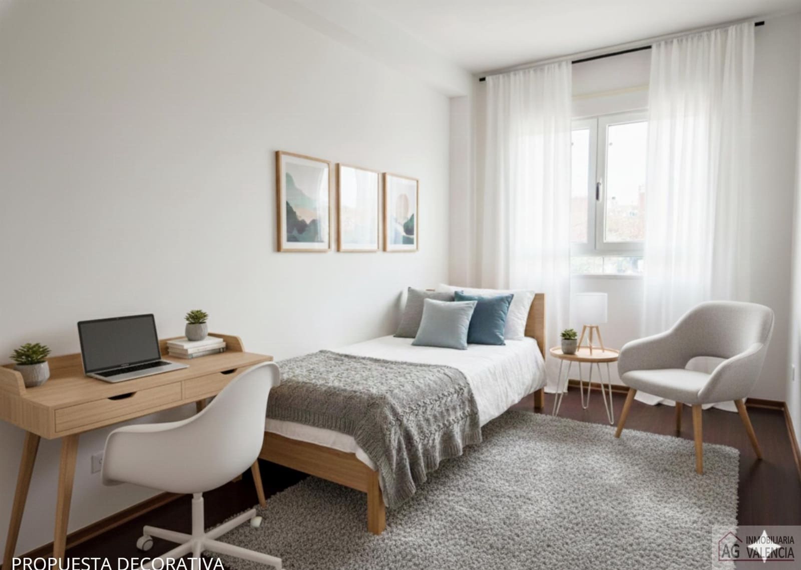 3 makuuhuone Asunto myytävänä paikassa Valencia kaupunki - 380 000 € (Ref: 9467751)