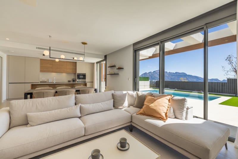 3 Zimmer Villa zu verkaufen in Polop mit Pool Garage - 708.400 € (Ref: 10109002)