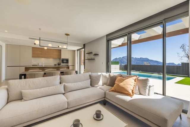 3 Zimmer Villa zu verkaufen in Polop mit Pool Garage - 708.400 € (Ref: 10109002)