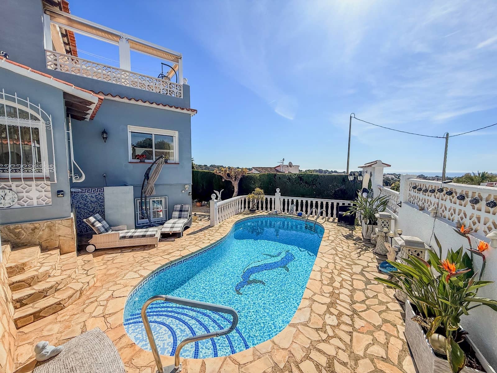 3 sovrum Villa till salu i Calpe / Calp med pool - 525 000 € (Ref: 9305038)