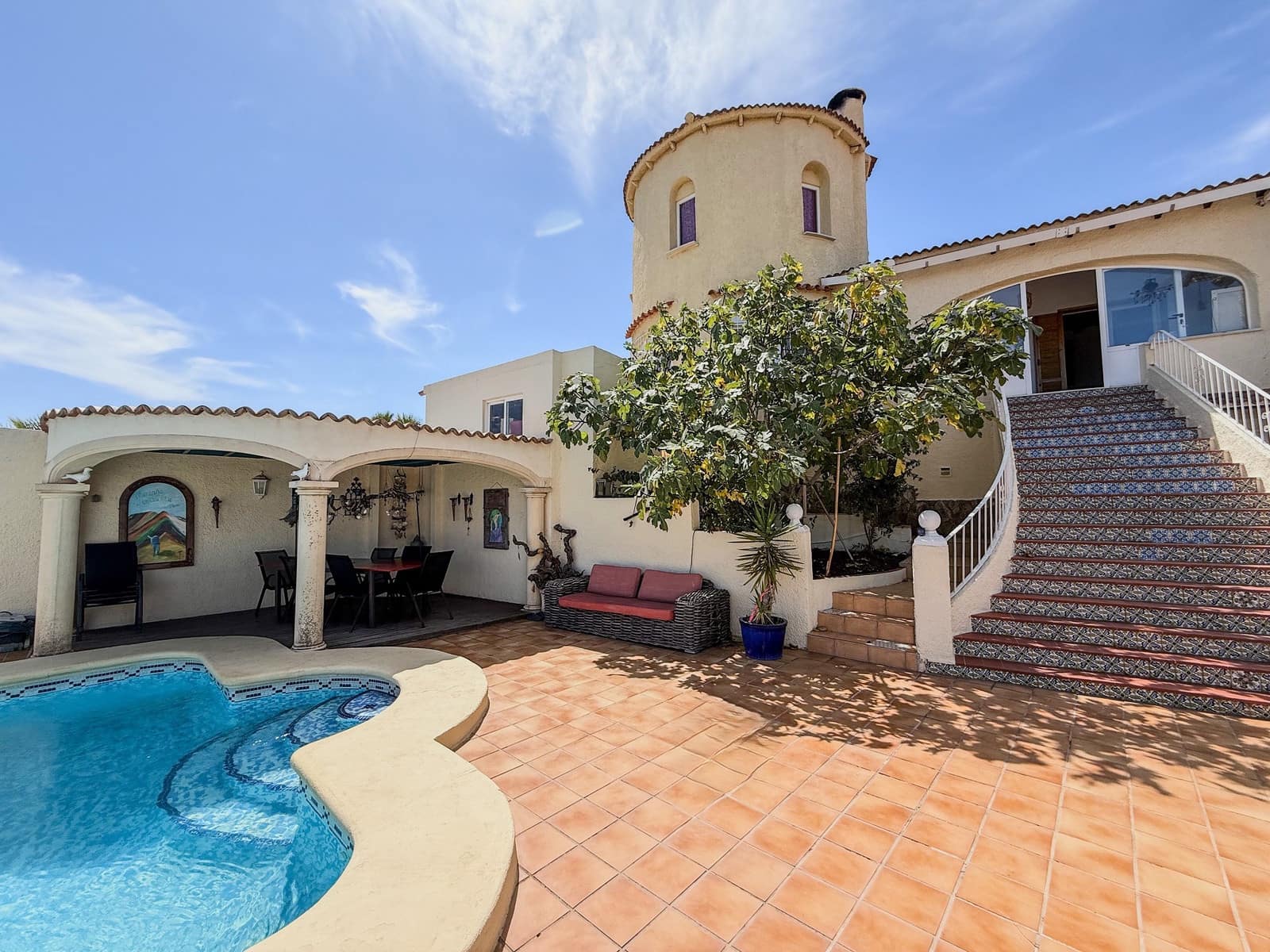 5 sypialnia Willa na sprzedaż w Pedreguer z basenem - 599 000 € (Ref: 9308357)