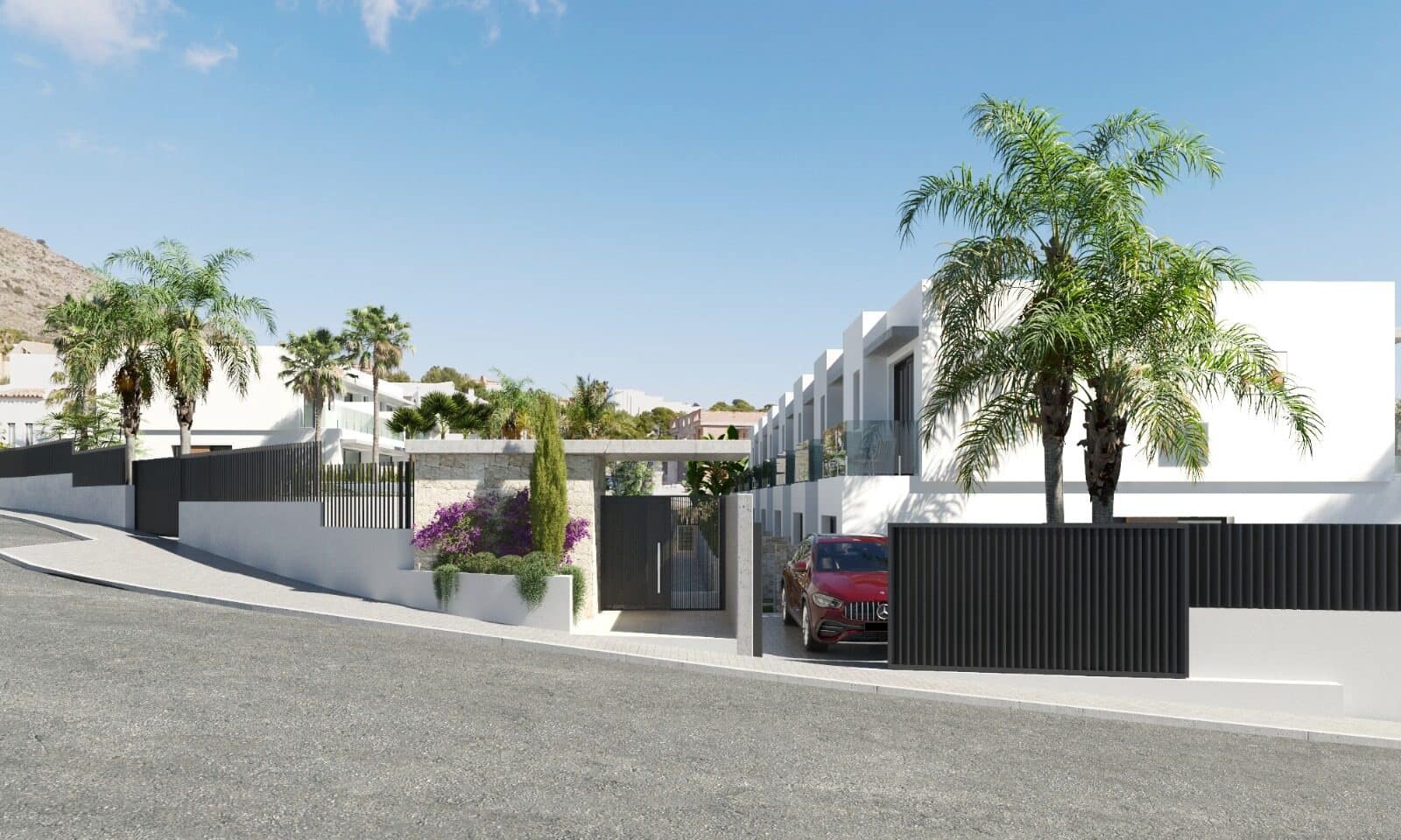 3 makuuhuone Omakotitalo myytävänä paikassa Finestrat - 495 000 € (Ref: 9450109)
