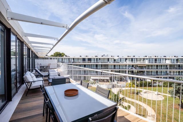 2 sypialnia Penthouse na sprzedaż w Denia z basenem garażem - 450 000 € (Ref: 9947352)