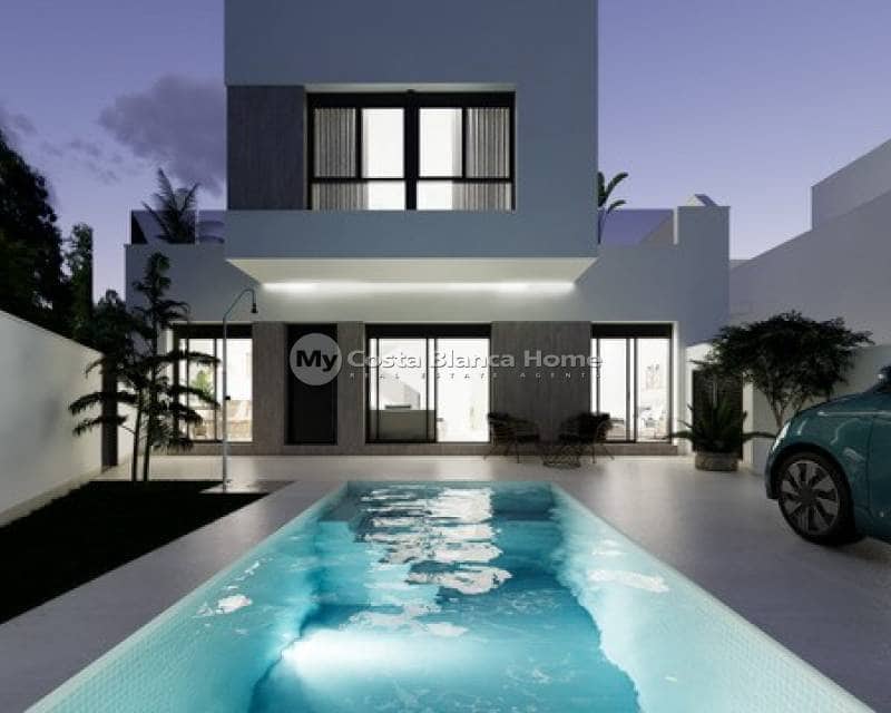 3 chambre Villa/Maison à vendre à San Fulgencio avec piscine - 365 000 € (Ref: 10033202)