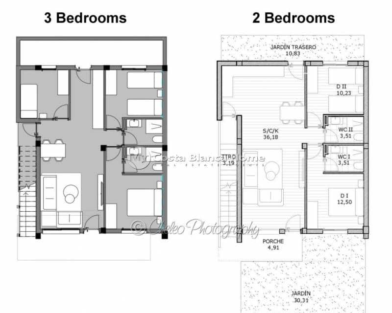 2 quarto Apartamento para venda em San Miguel de Salinas com piscina - 189 990 € (Ref: 8404154)