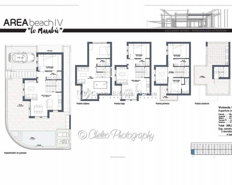 3 bedroom Villa for sale in Ciudad Quesada with pool - € 439,000 (Ref: 8530703)