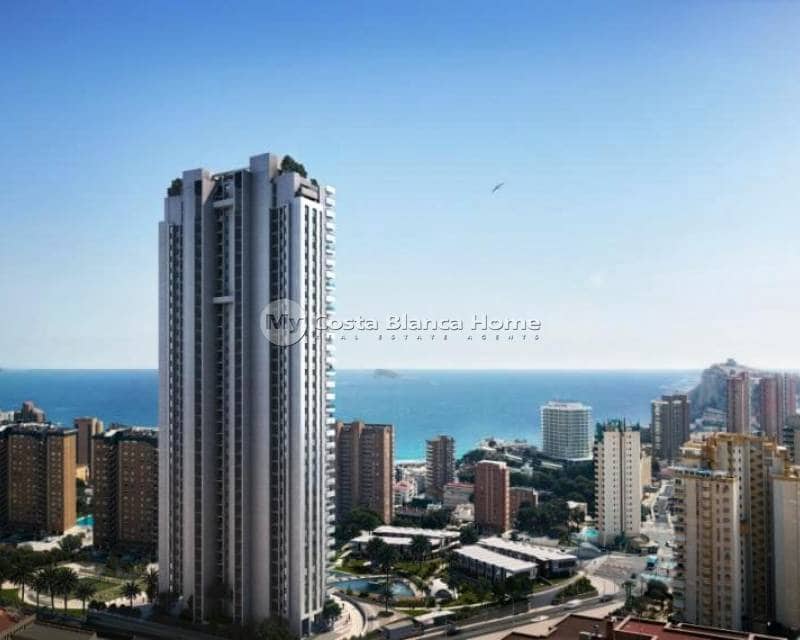 2 bedroom Apartment for sale in Benidorm with pool - € 665,000 (Ref: 9013158)