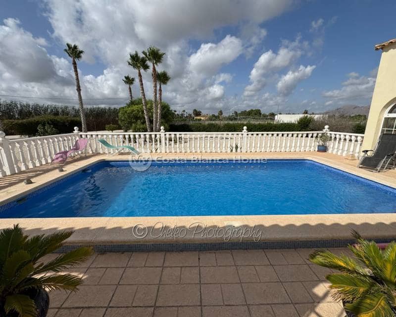 5 sypialnia Finka/Dom wiejski na sprzedaż w Catral z basenem - 399 000 € (Ref: 9203460)