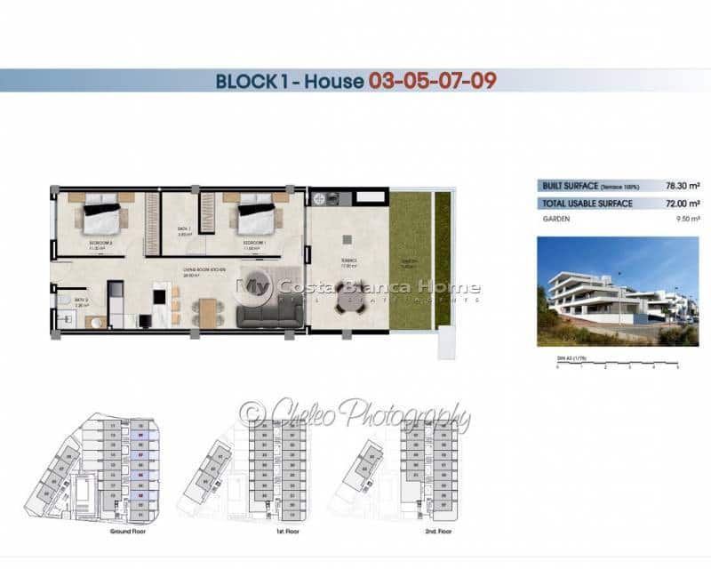 2 sypialnia Apartament na sprzedaż w La Marina z basenem garażem - 246 000 € (Ref: 9446928)