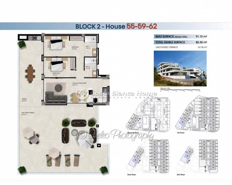 2 sypialnia Apartament na sprzedaż w La Marina z basenem garażem - 246 000 € (Ref: 9446928)