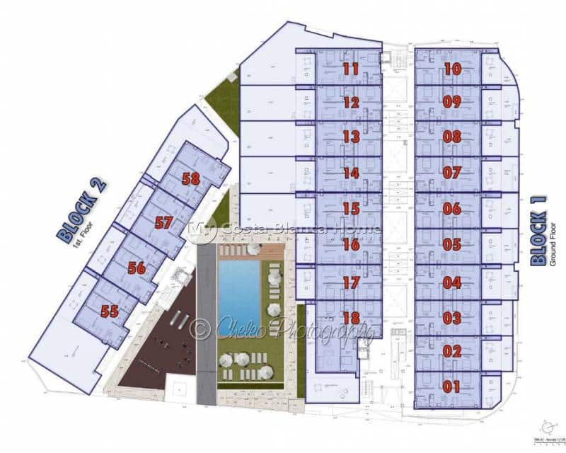 2 sypialnia Apartament na sprzedaż w La Marina z basenem garażem - 246 000 € (Ref: 9446928)