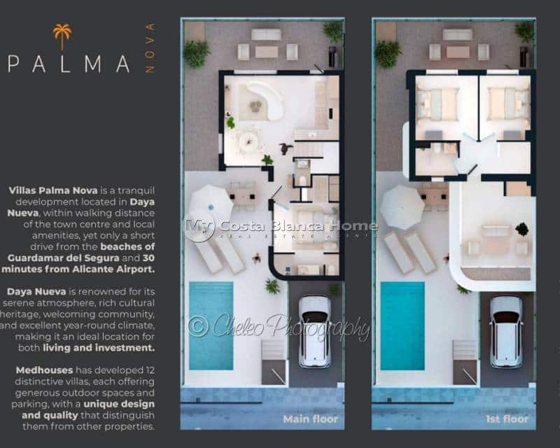 3 camera da letto Villa in vendita in Daya Nueva - 399.900 € (Rif: 9516262)