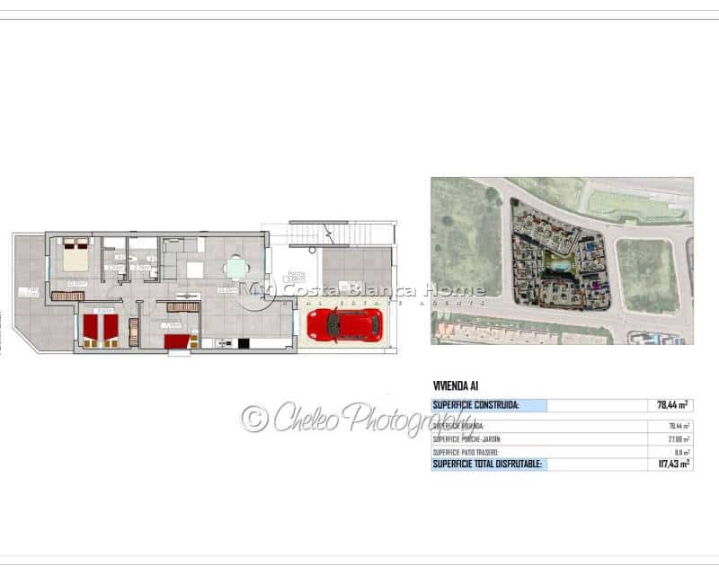 2 bedroom Apartment for sale in Cox with pool - € 209,000 (Ref: 9654234)