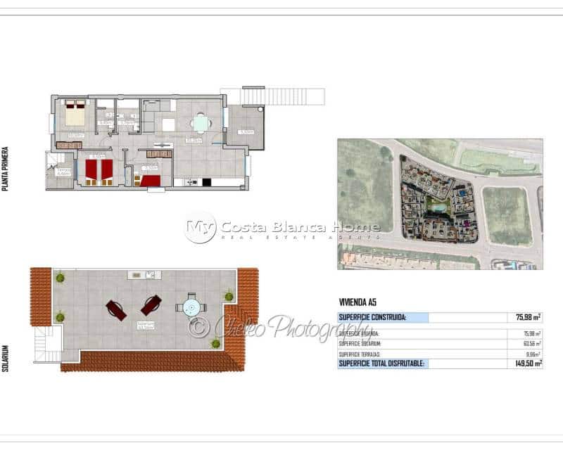 2 bedroom Apartment for sale in Cox with pool - € 209,000 (Ref: 9654234)