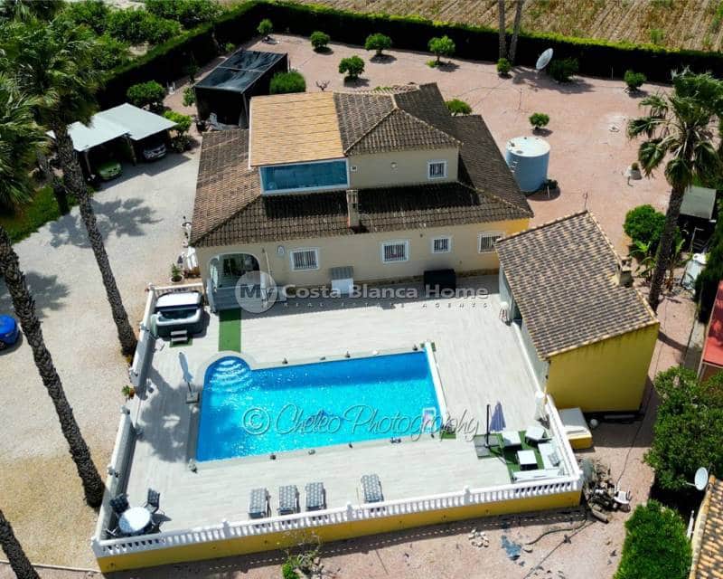 3 chambre Finca/Maison de Campagne à vendre à Benejuzar avec piscine garage - 625 000 € (Ref: 9832330)