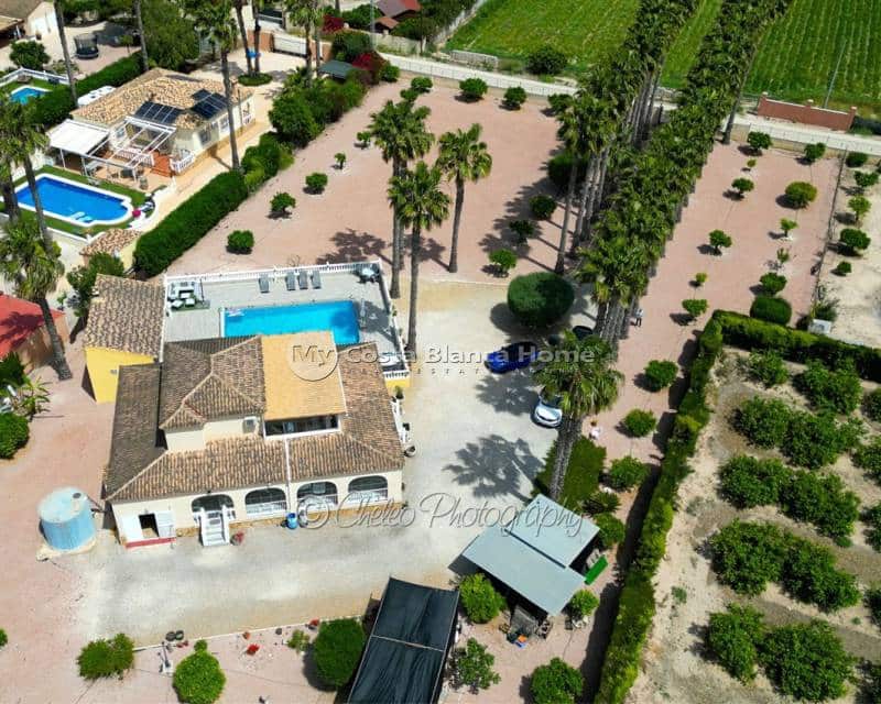 3 chambre Finca/Maison de Campagne à vendre à Benejuzar avec piscine garage - 625 000 € (Ref: 9832330)