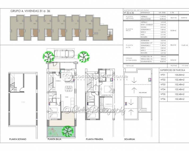 3 camera da letto Villa in vendita in Monforte del Cid con piscina - 365.000 € (Rif: 9858289)