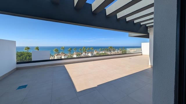 3 sypialnia Penthouse na sprzedaż w Mijas Costa, Mijas z basenem garażem - 950 000 € (Ref: 10001010)