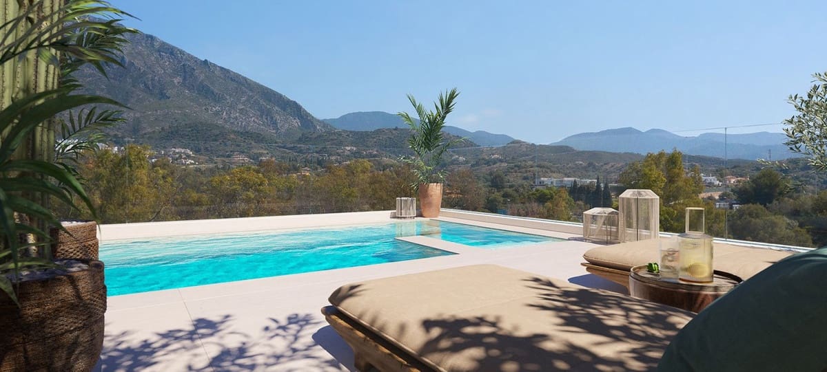 4 makuuhuone Kattohuoneisto myytävänä paikassa Golden Mile mukana uima-altaan 
autotalli - 5 125 000 € (Ref: 7748297)