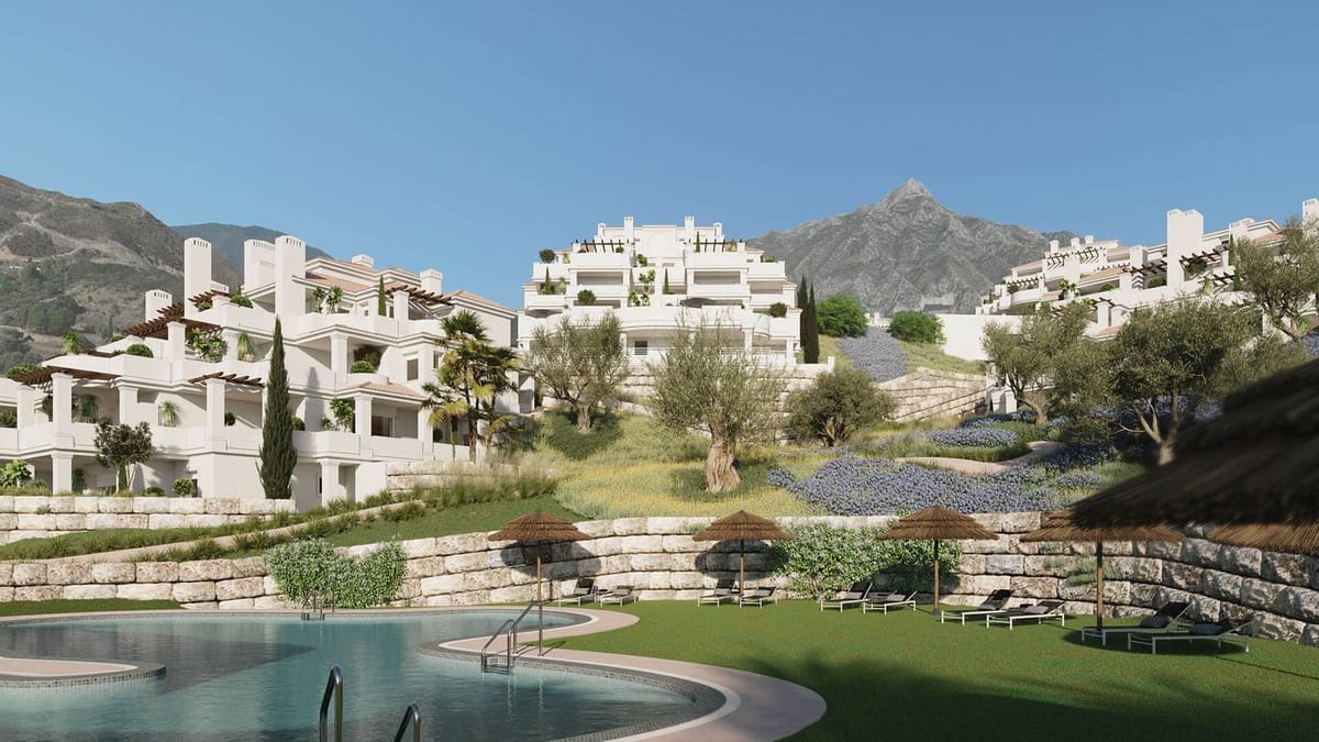 2 Zimmer Penthouse zu verkaufen in Nueva Andalucia mit Pool Garage - 475.000 € (Ref: 7870499)