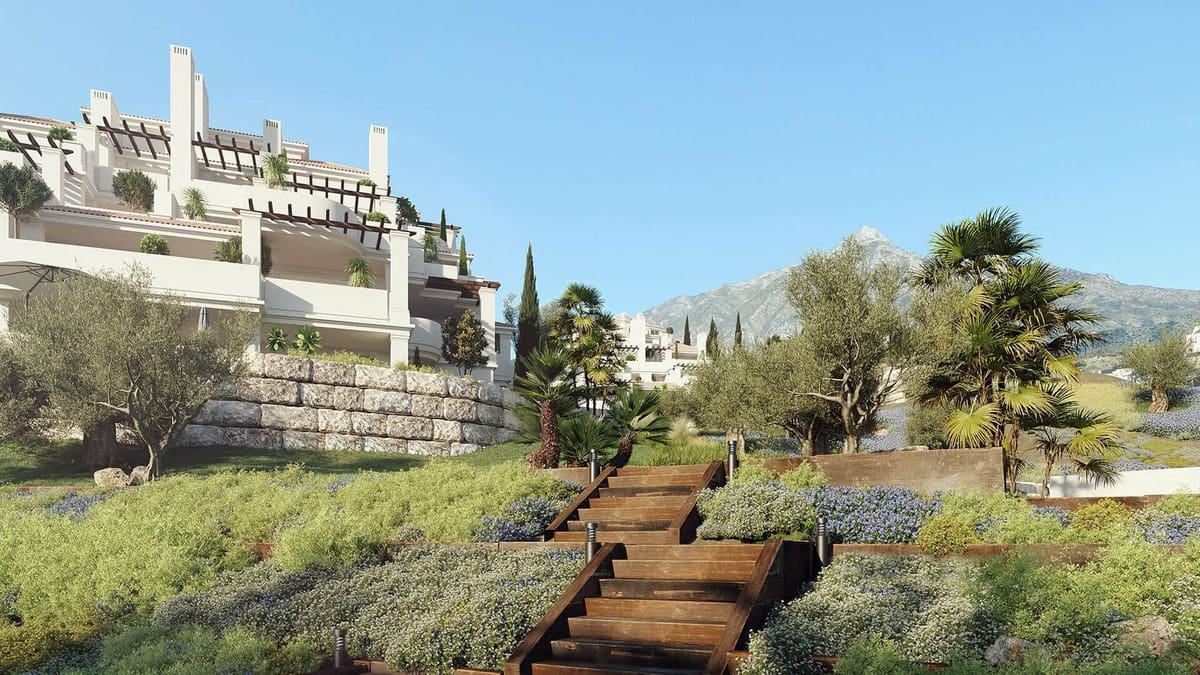 2 Zimmer Penthouse zu verkaufen in Nueva Andalucia mit Pool Garage - 475.000 € (Ref: 7870499)