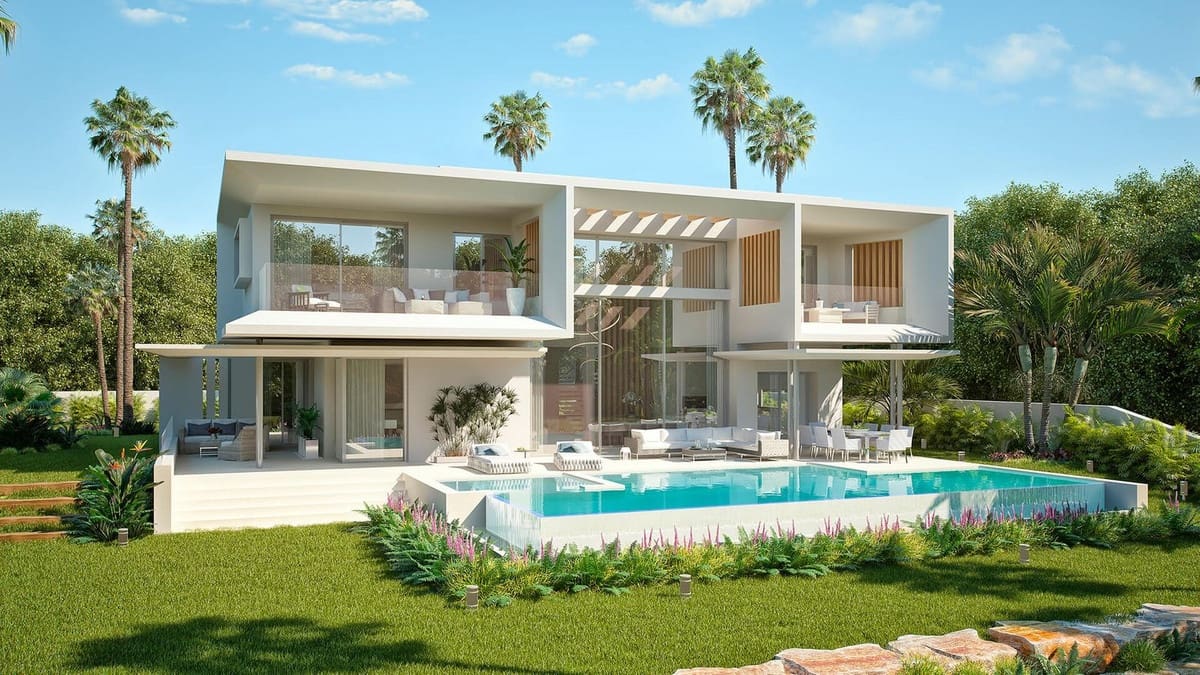 4 sypialnia Willa na sprzedaż w Marbella z basenem garażem - 4 500 000 € (Ref: 7976860)