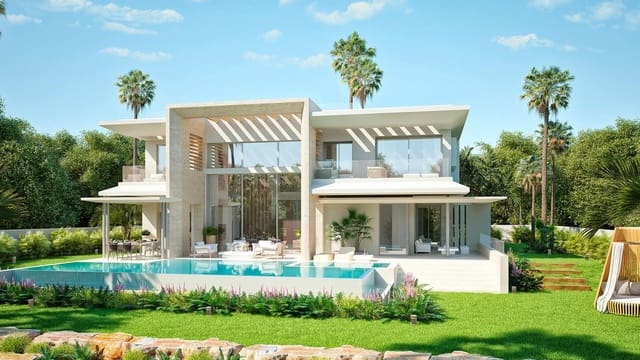 4 sypialnia Willa na sprzedaż w Marbella z basenem garażem - 4 500 000 € (Ref: 7976860)