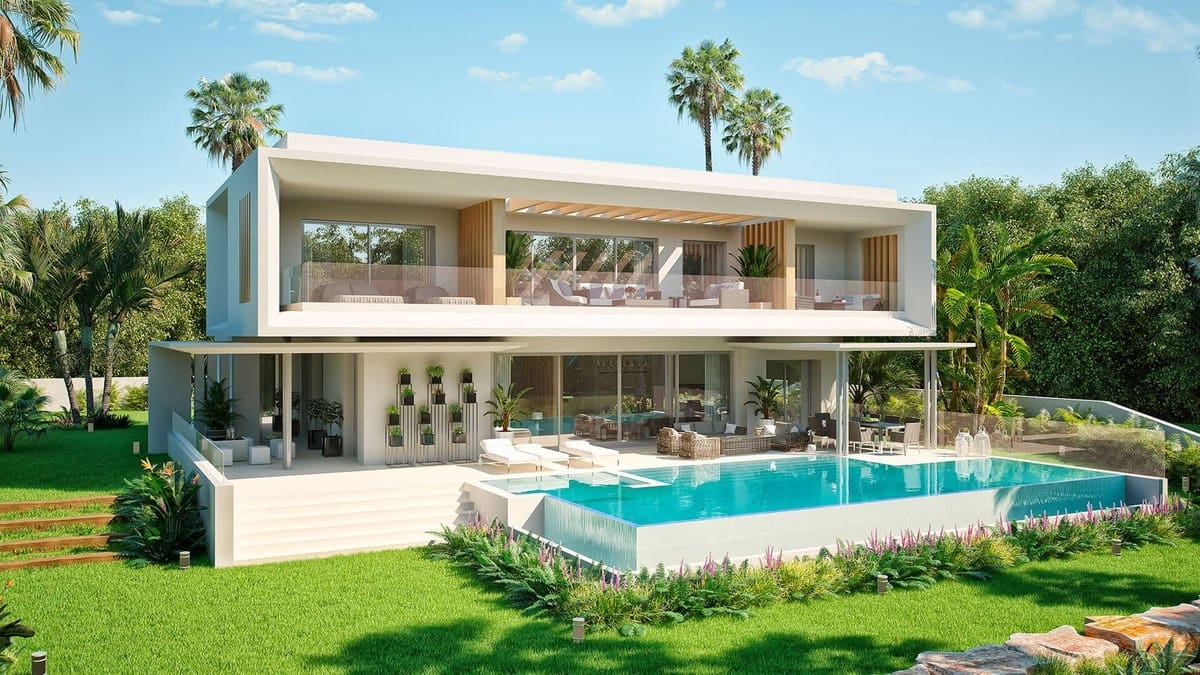 4 sypialnia Willa na sprzedaż w Marbella z basenem garażem - 4 500 000 € (Ref: 7976860)