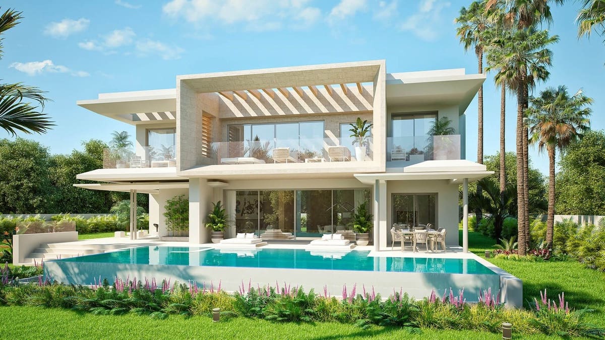 4 sypialnia Willa na sprzedaż w Marbella z basenem garażem - 4 500 000 € (Ref: 7976860)