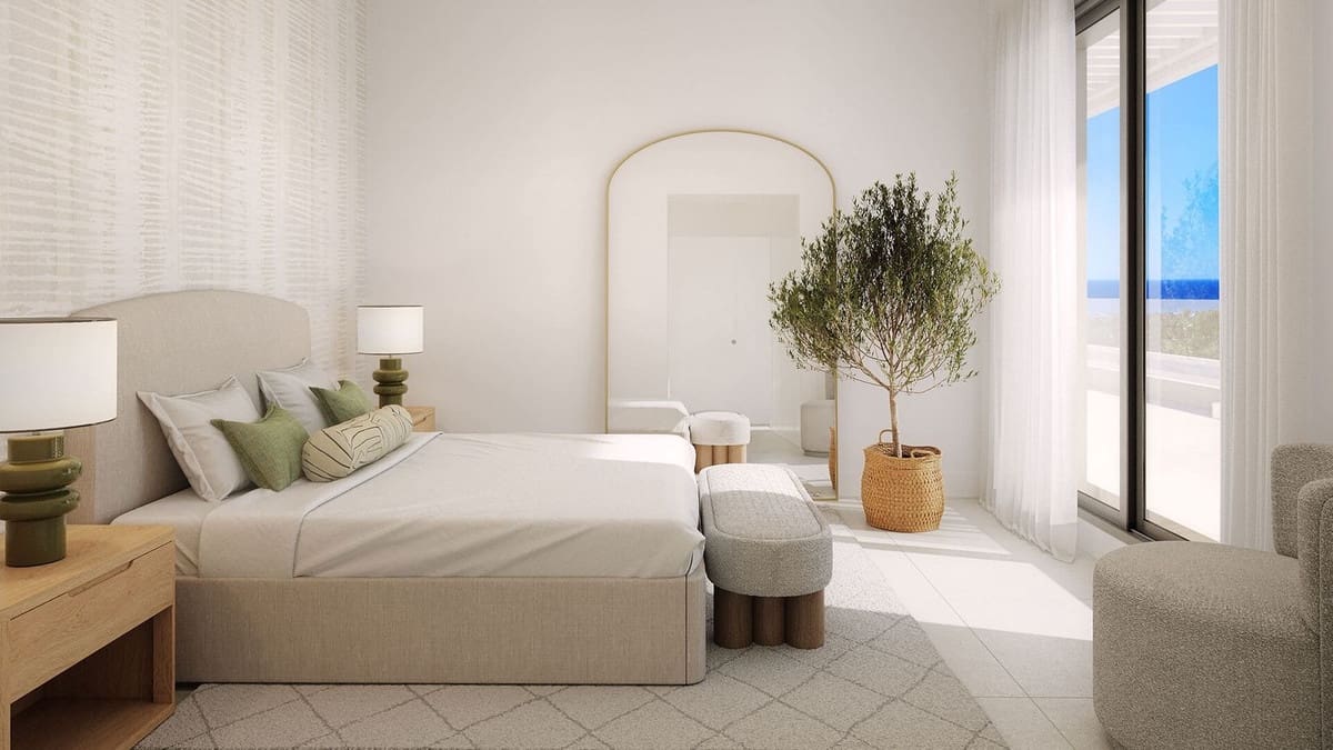 3 sypialnia Apartament na sprzedaż w New Golden Mile z basenem garażem - 698 000 € (Ref: 8133554)