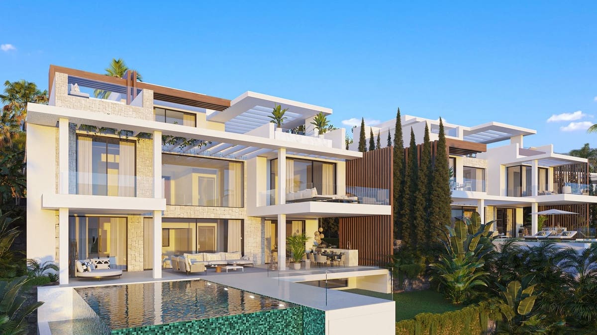 3 sypialnia Willa na sprzedaż w Estepona z basenem garażem - 3 250 000 € (Ref: 8178318)
