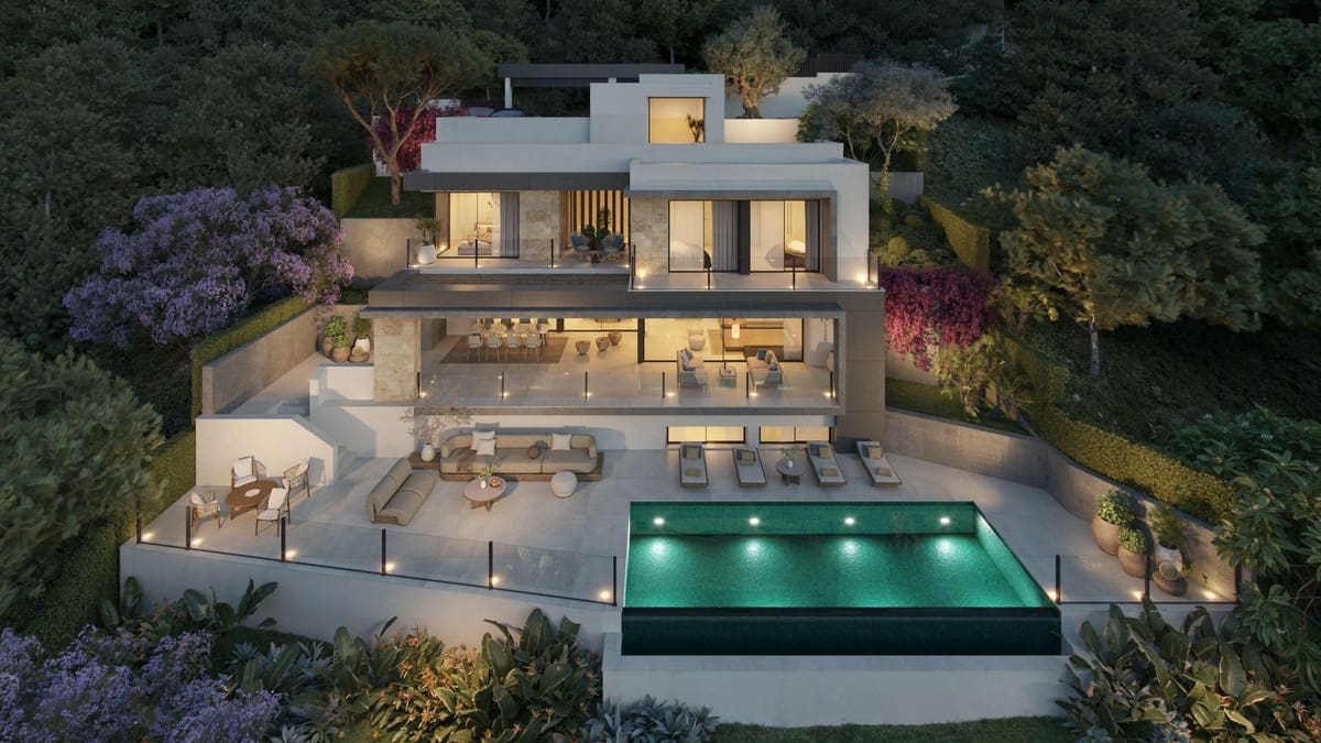 4 sypialnia Willa na sprzedaż w Miasto Malaga z basenem garażem - 2 700 000 € (Ref: 8772641)