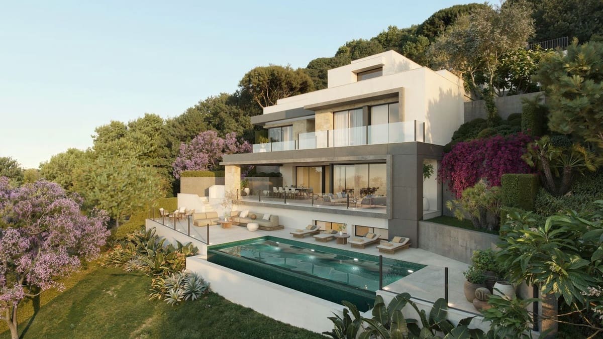 4 sypialnia Willa na sprzedaż w Miasto Malaga z basenem garażem - 2 700 000 € (Ref: 8772641)