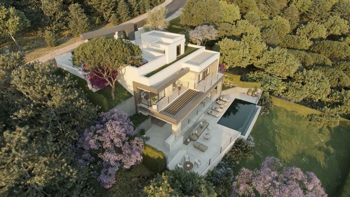 4 sypialnia Willa na sprzedaż w Miasto Malaga z basenem garażem - 2 700 000 € (Ref: 8772641)