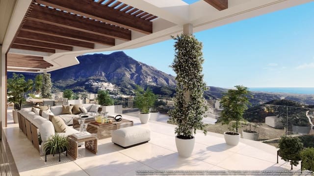 3 chambre Appartement à vendre à La Quinta, Benahavís avec piscine garage - 2 100 000 € (Ref: 8863092)