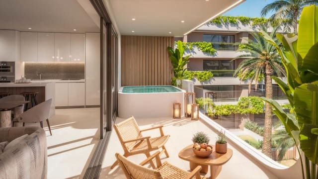 Apartamento de 2 habitaciones en San Pedro de Alcantara, Marbella en venta con piscina garaje - 499.000 € (Ref: 9013532)