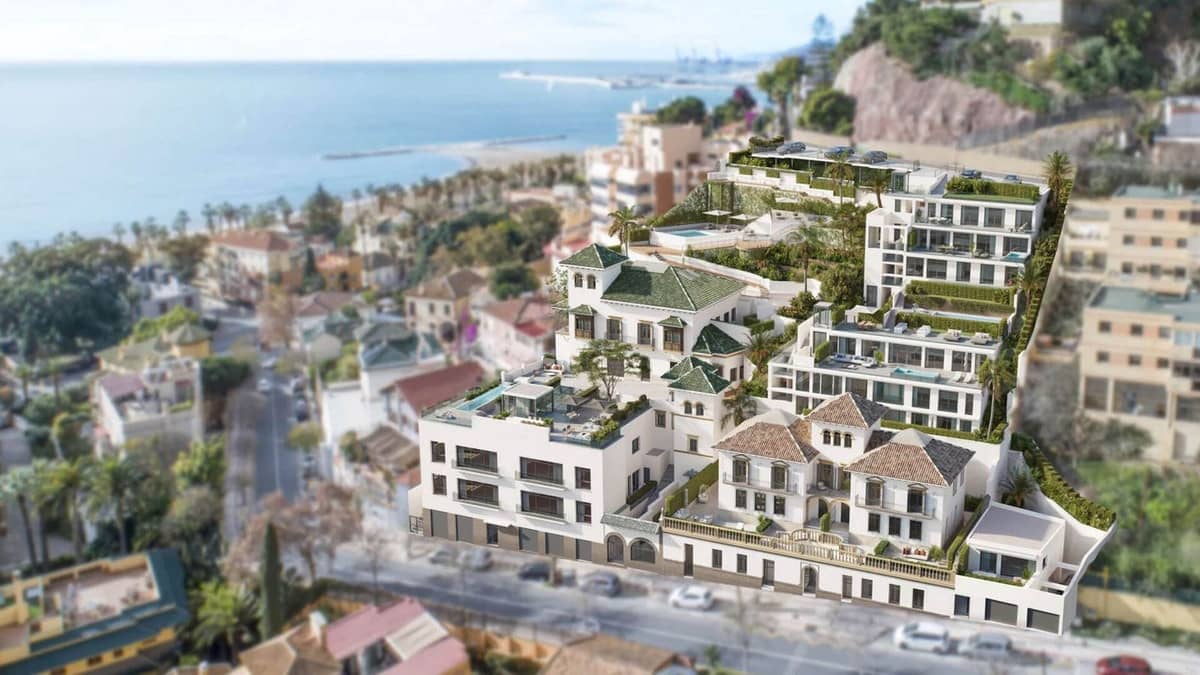 2 sypialnia Apartament na sprzedaż w Miasto Malaga z basenem garażem - 895 000 € (Ref: 9061623)