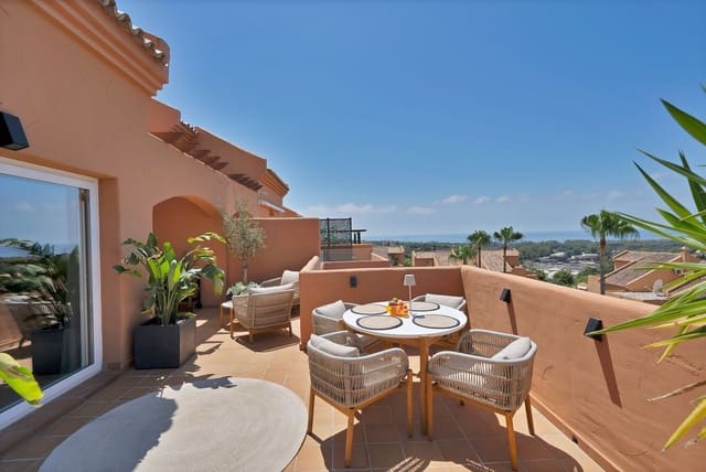 3 soveværelse Penthouse til salg i Elviria, Marbella med swimmingpool garage - € 599.000 (Ref: 9123807)
