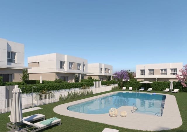 3 soverom Kjedet enebolig til salgs i Vélez-Málaga med svømmebasseng garasje - € 399 950 (Ref: 9138418)