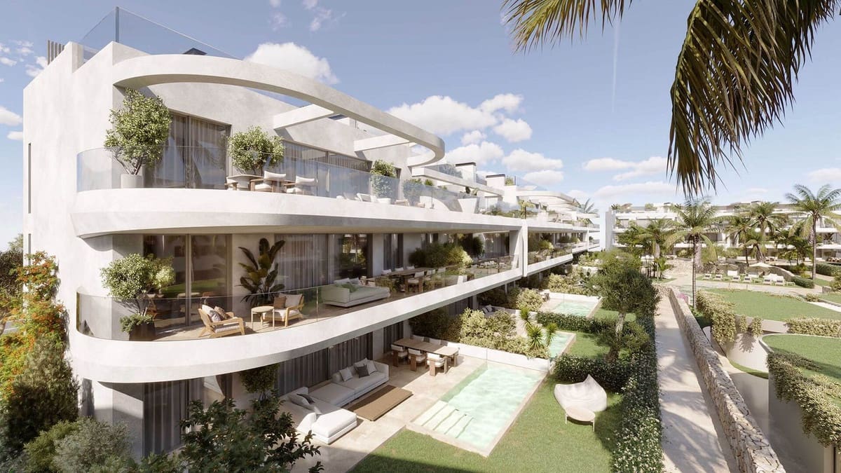 1 sovrum Lägenhet till salu i Estepona med pool garage - 389 000 € (Ref: 9168175)