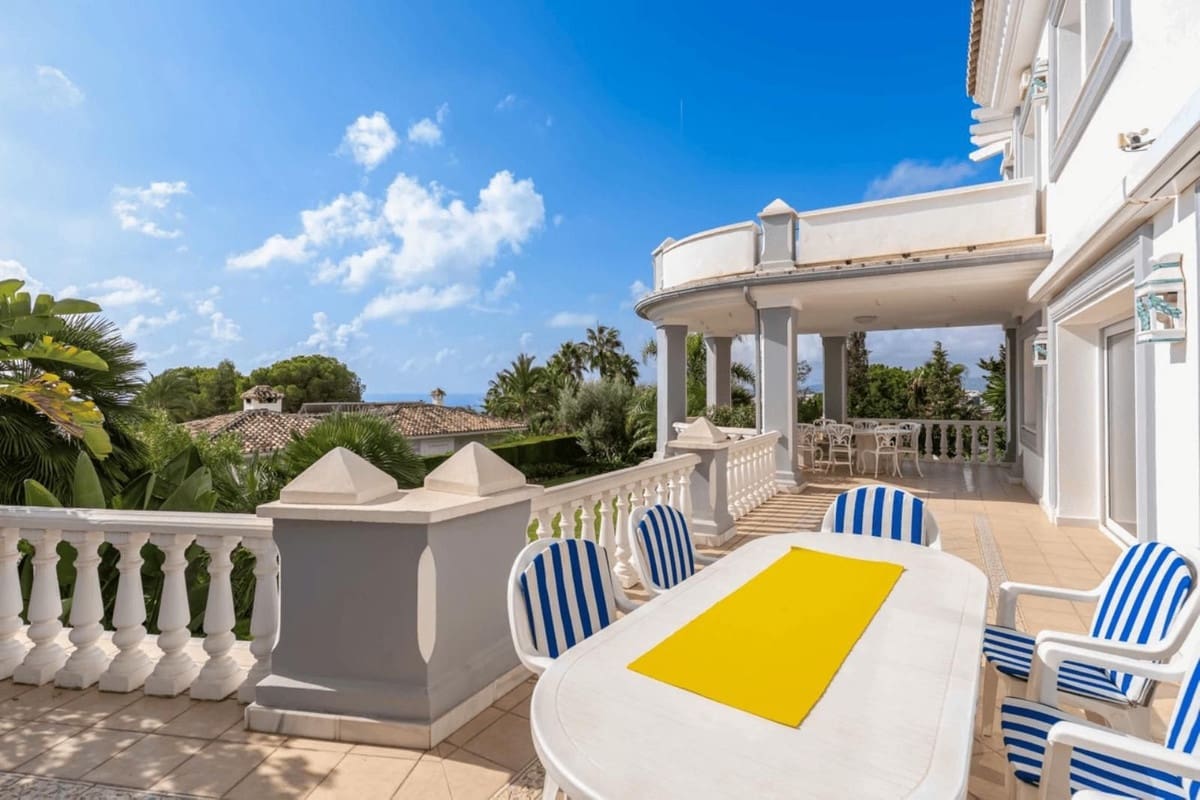 5 sypialnia Willa na sprzedaż w Benalmadena z basenem garażem - 2 595 000 € (Ref: 9383297)