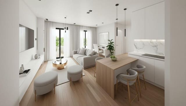 1 soverom Leilighet til salgs i Campo Mijas, Mijas med svømmebasseng garasje - € 205 000 (Ref: 9391067)