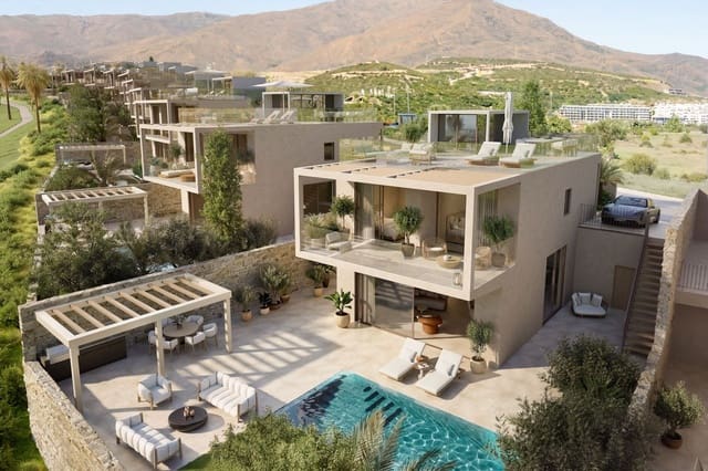 3 sypialnia Willa na sprzedaż w Estepona z basenem garażem - 1 520 000 € (Ref: 9773553)