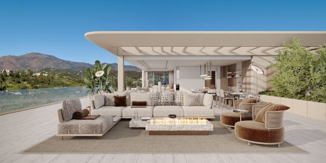 3 quarto Apartamento para venda em Estepona com piscina garagem - 3 550 000 € (Ref: 9777145)