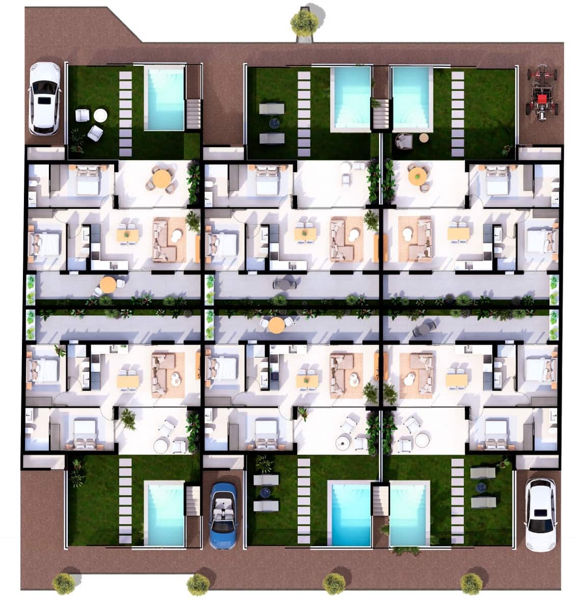 2 camera da letto Bungalow in vendita in San Pedro del Pinatar con piscina garage - 290.900 € (Rif: 9231297)