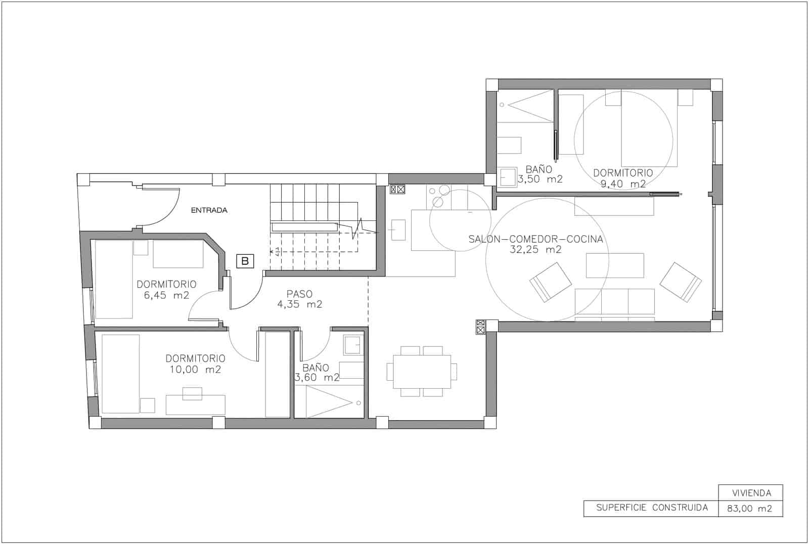 3 bedroom Flat for sale in Vera - € 142,650 (Ref: 10081691)