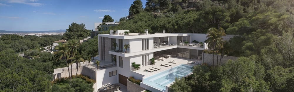 Rakentamaton maa myytävänä paikassa Son Vida - 1 350 000 € (Ref: 10060612)