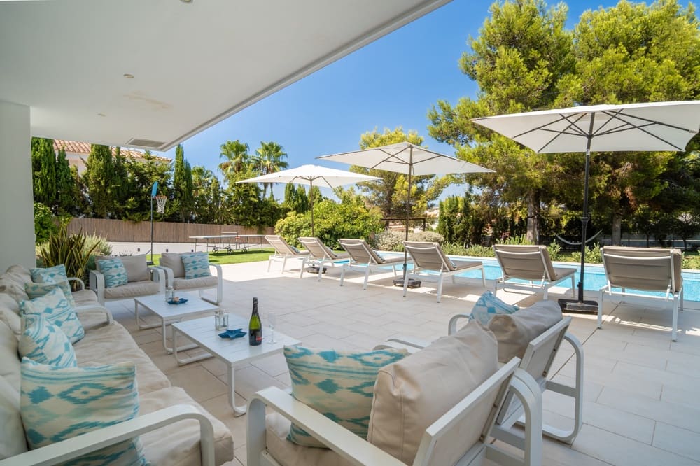 6 sovrum Villa att hyra i Santa Ponsa med pool garage - 10 000 € (Ref: 10144906)