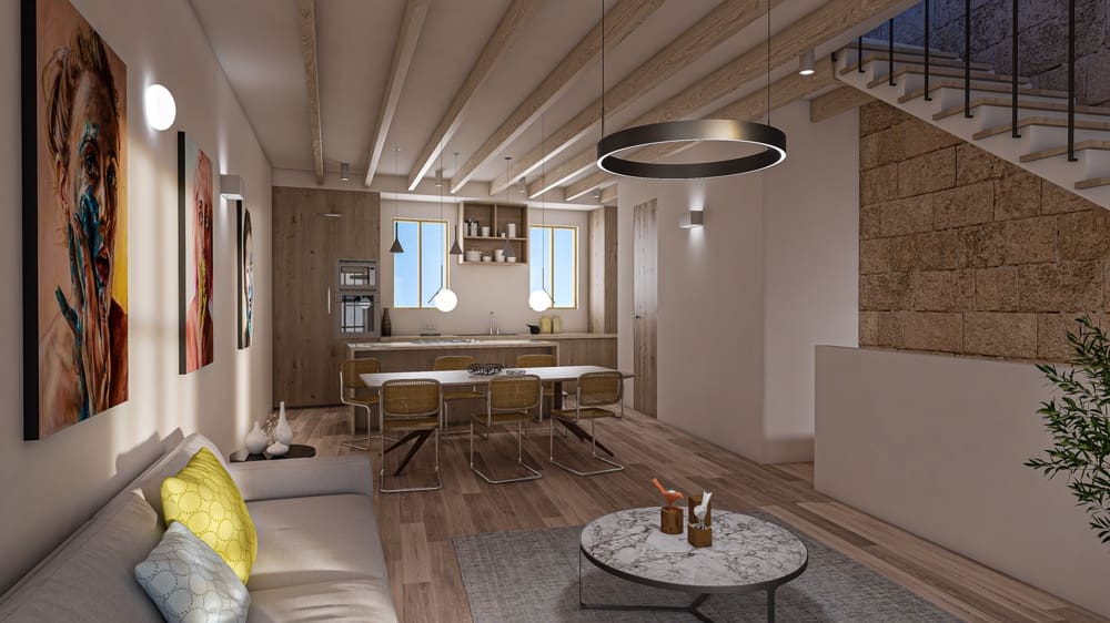 2 soveværelse Byhus til salg i Palma de Mallorca - € 2.590.000 (Ref: 8405760)